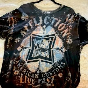 Affliction t shirt,